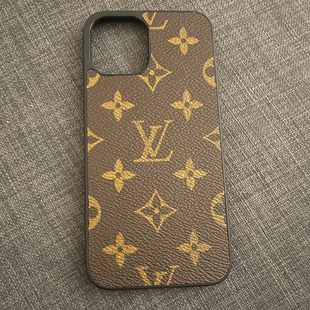 Authentic LV Canvas iPhone 12 Pro Max Case